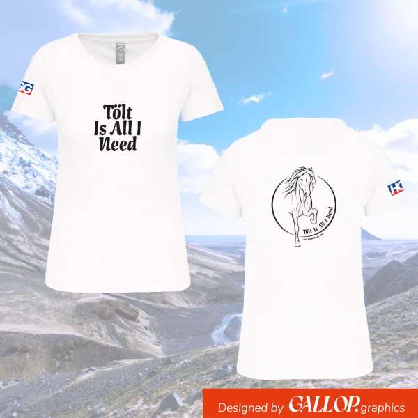 Damen T-Shirt BIO-BW "Tölt is all I need"